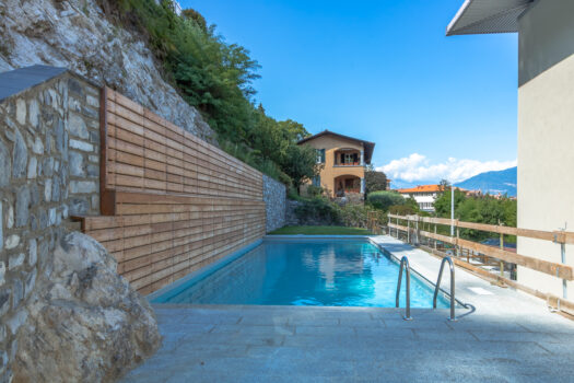 New residence in Menaggio – with swimming pool and lake view