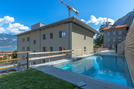New residence in Menaggio – with swimming pool and lake view