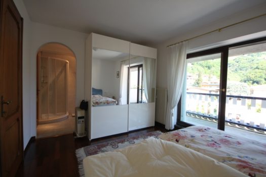 Penthouse in Domaso – few steps from the lake – with lake view