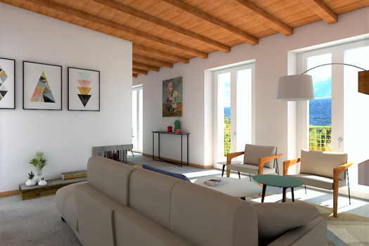 Brand-new apartments in Pianello del Lario - Lake view