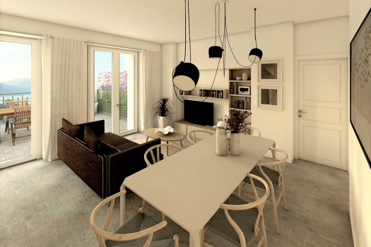 Brand-new apartments in Pianello del Lario – Lake view