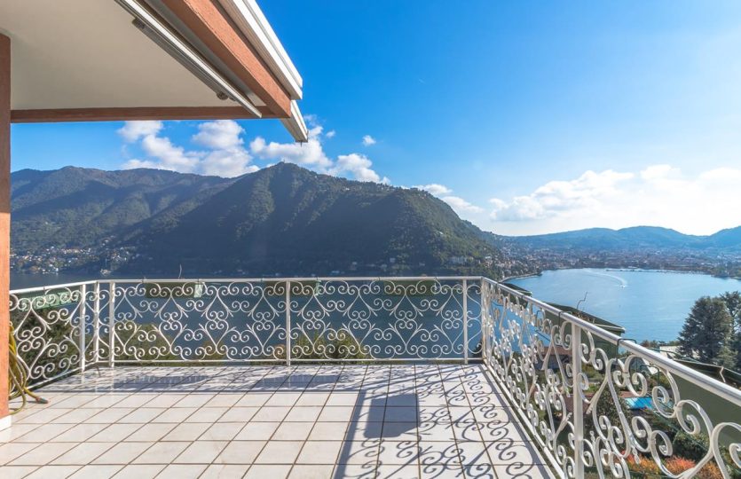Elegant apartment in Como with lake view