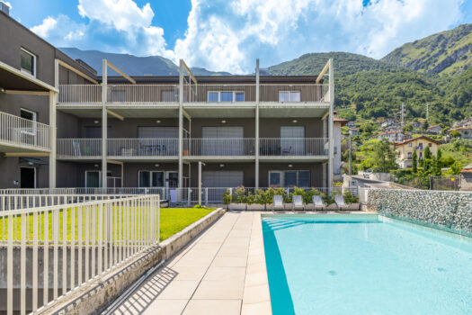 New apartments in residence with swimming pool – near Menaggio