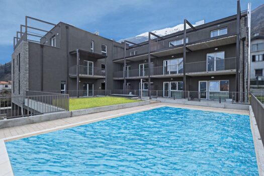 New apartments in residence with swimming pool – near Menaggio