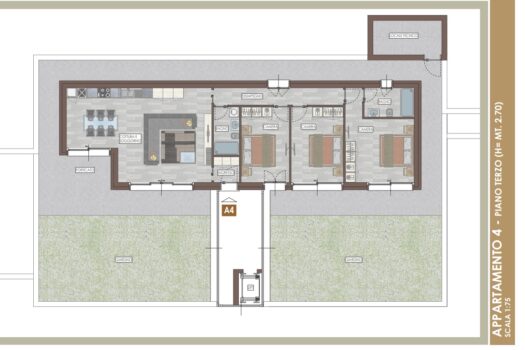 New residence with swimming pool in Argegno – Lake view