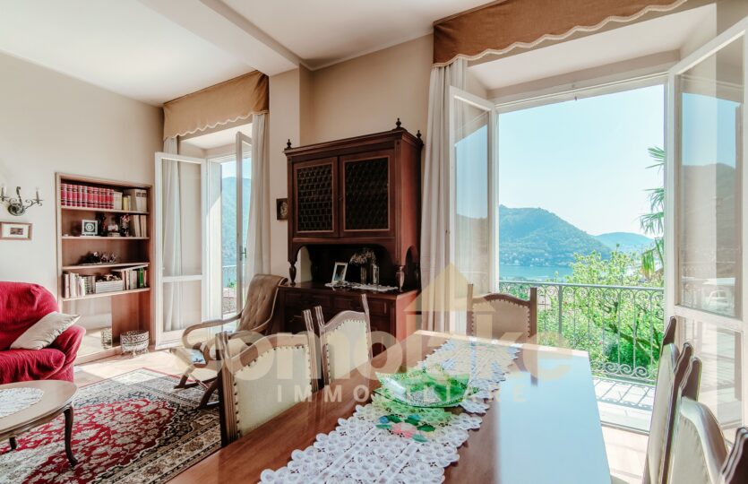 Villa in Cernobbio with lake view