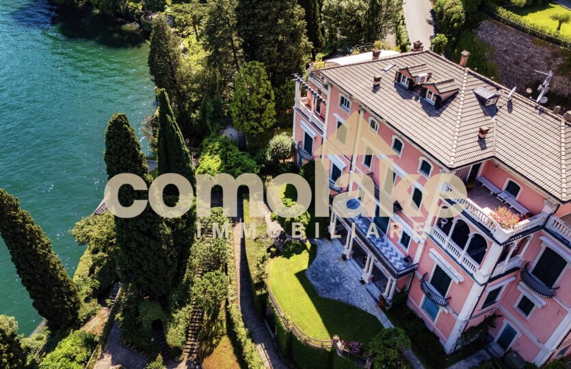 Luxury penthouse in cernobbio with garden and lake view