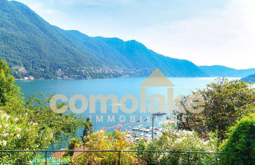 House with lake view in Moltrasio