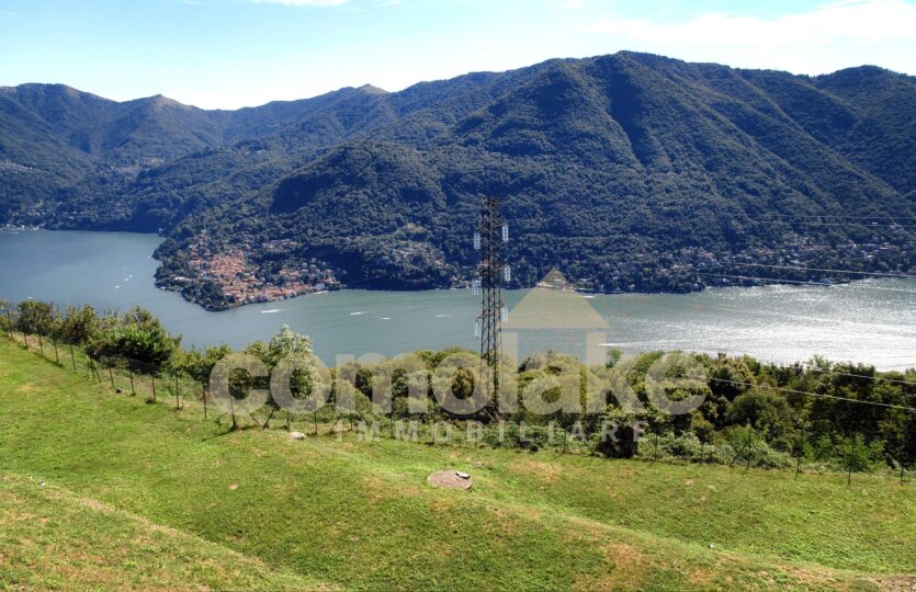 Ancient house overlooking the lake