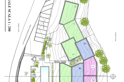Building land in Pianello del lario – exclusive area