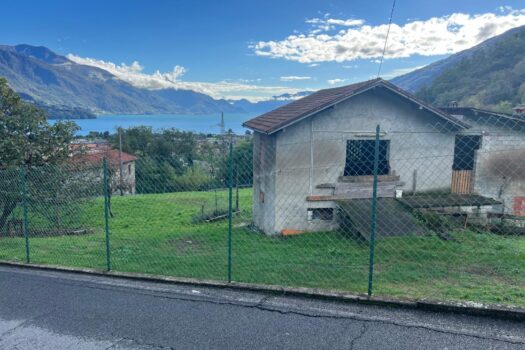 Building land in Gravedona – stunning lake view