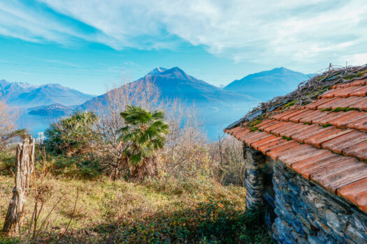 Building land in Pianello del Lario – stunning lake view