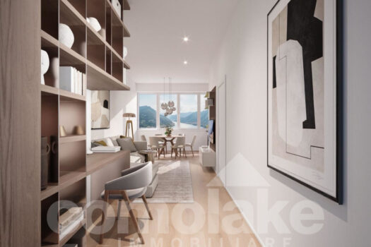 Apartment with terrace overlooking the lake in Como