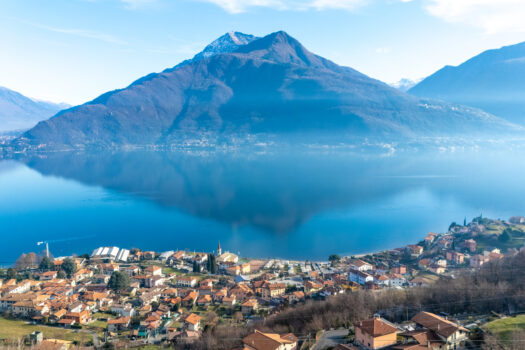 Building land in Pianello del Lario – stunning lake view