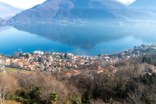 Building land in Pianello del Lario – stunning lake view