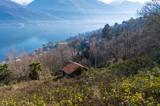 Building land in Pianello del Lario – stunning lake view