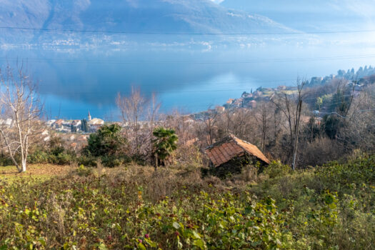 Building land in Pianello del Lario – stunning lake view