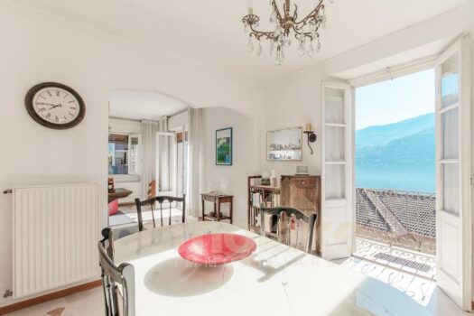 Lake house with view and garden in Carate Urio