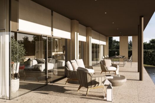 New Villa with pool in Menaggio – modern design