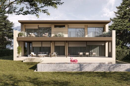 New Villa with pool in Menaggio – modern design