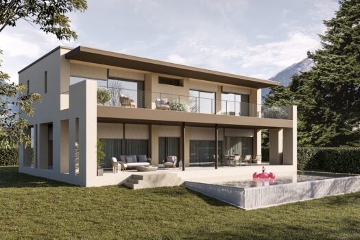 New Villa with pool in Menaggio – modern design