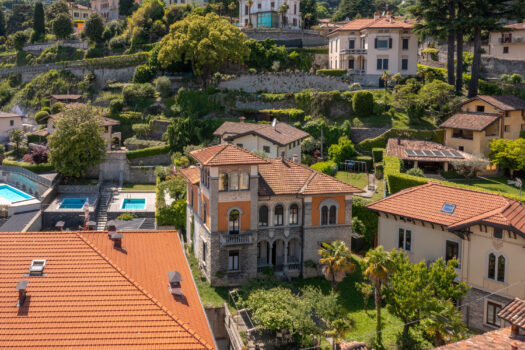 Historic villa in the centre of Menaggio – stunning lake view