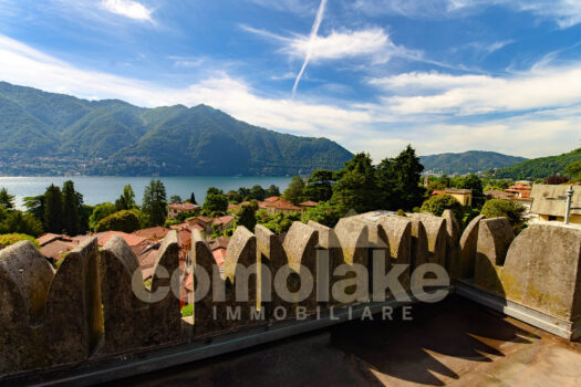 Apartment with garden and lake view
