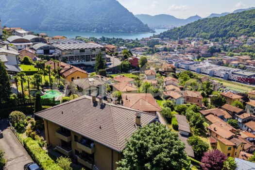 Lake view attic in Cernobbio