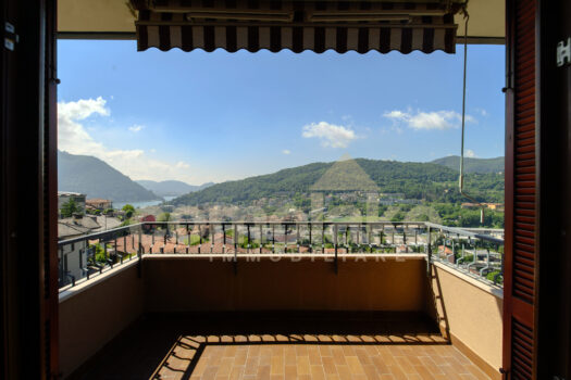 Lake view attic in Cernobbio