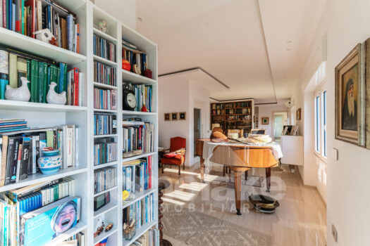 Modern villa with lake view