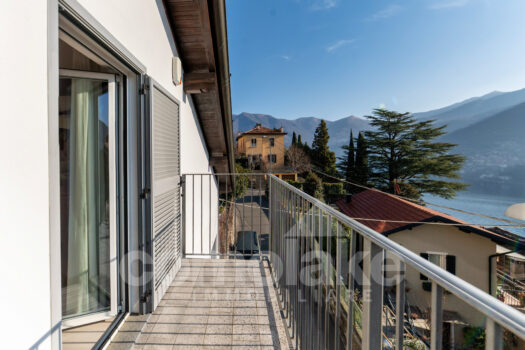 Modern villa with lake view