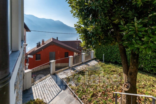 Modern villa with lake view