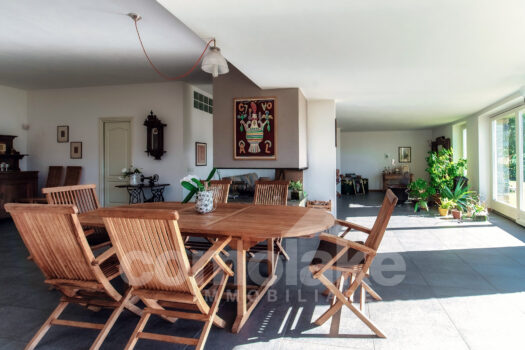 Modern villa with garden and lake view in Cernobbio