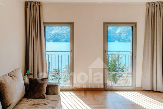 Detached house with garden and lake view in Carate