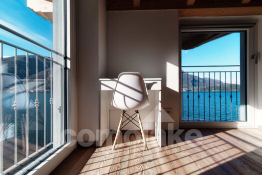 Modern lake front apartment near Bellagio