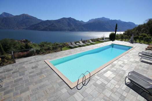 Luxury Villa in a modern context in Menaggio – pool and stunning lake views