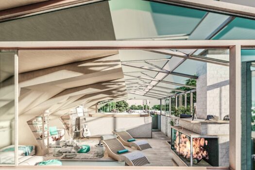 New luxury penthouse in Paderno Dugnano – spacious terraces