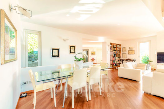 Modern villa with garden and lake view in Cernobbio