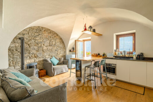 Historic house directly on the lake with terrace in Laglio