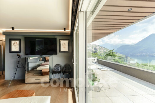 Modern apartment in a villa with garden in Cernobbio