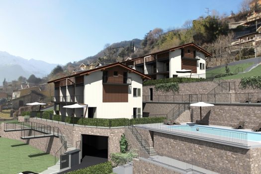 In residence a Domaso – recente costruzione – piscina e solarium