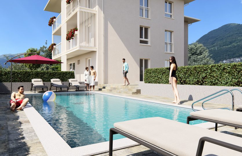 Nuovi appartamenti in Residence con piscina