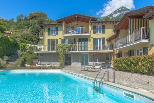 Appartamenti in residence con piscina a Griante