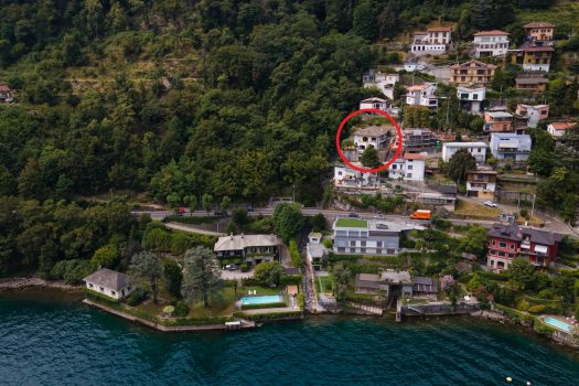 Villa a Brienno con terrazza e vista lago