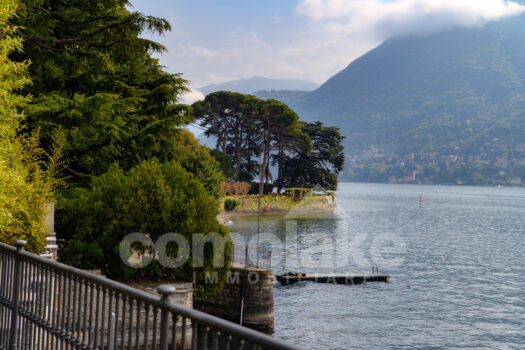 Attico in villa d’epoca a lago