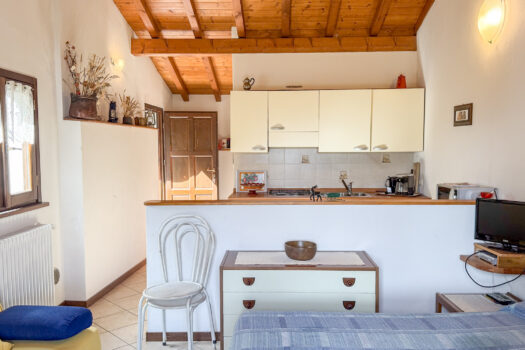 Casa con giardino a San Siro – vista lago