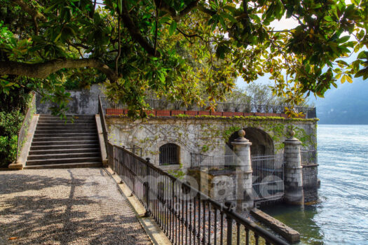 Attico in villa d’epoca a lago a Cernobbio