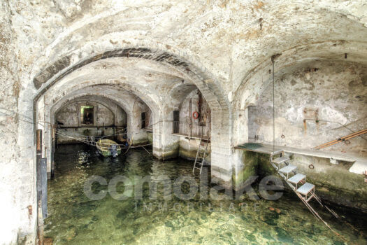 Attico in villa d’epoca a lago a Cernobbio