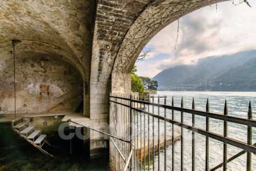 Attico in villa d’epoca a lago a Cernobbio