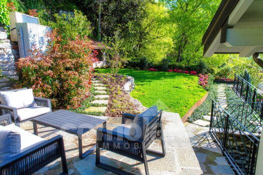 Casa di lago con giardino e vista lago a Carate Urio